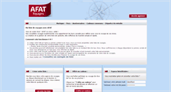 Desktop Screenshot of afat.onelist.fr