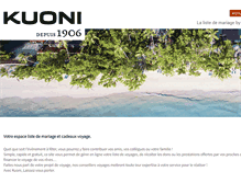 Tablet Screenshot of kuoni.onelist.fr